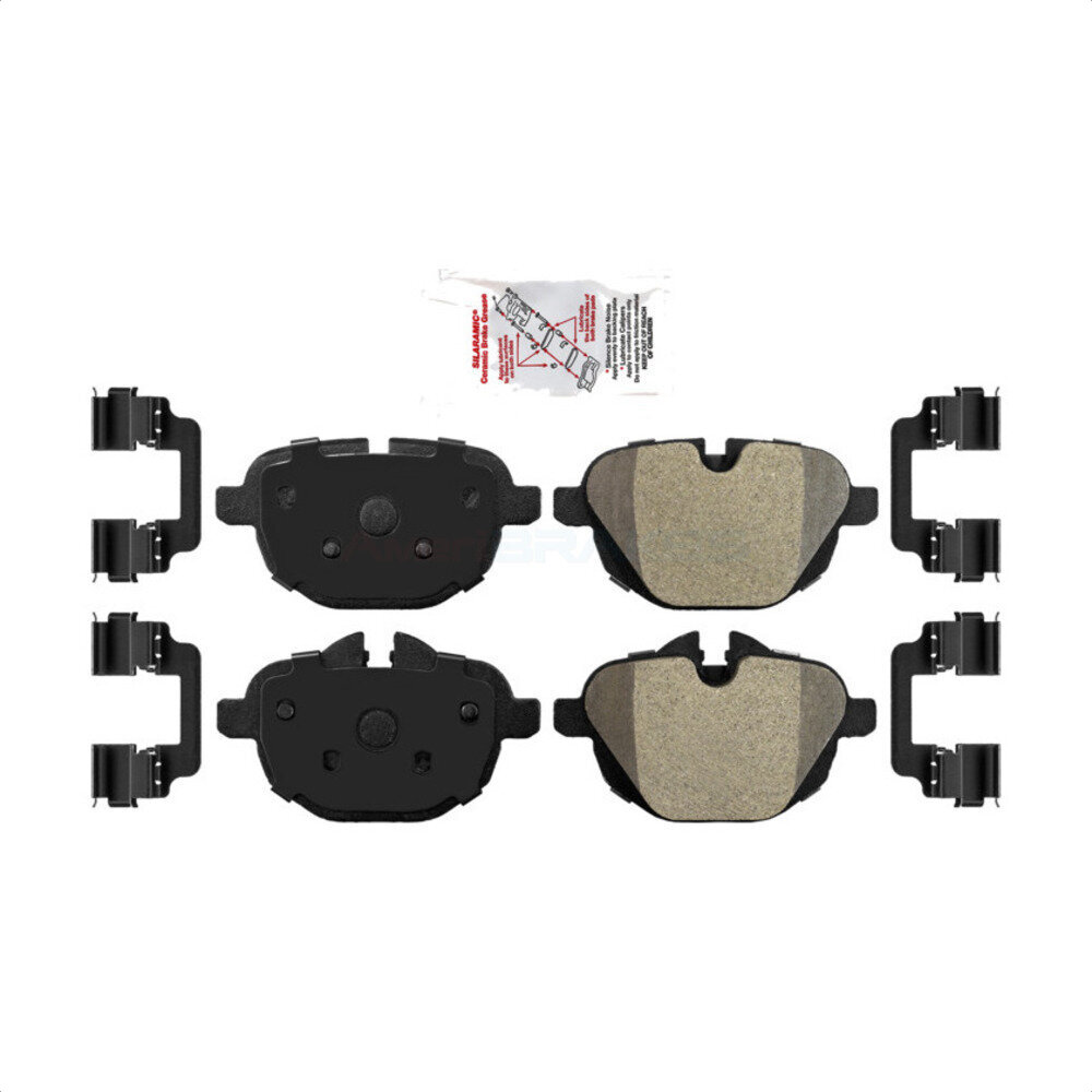 Rear Semi-Metallic Disc Brake Pads NWF-PRM1473 For BMW X3 X4 535i xDrive 528i 530i Z4 535d i8 5