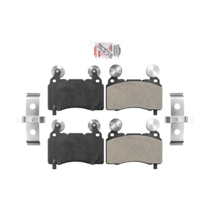 Front Semi-Metallic Disc Brake Pads NWF-PRM1474 For Chevrolet Camaro Corvette Cadillac CTS CT6 SS