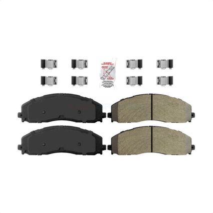 Front Semi-Metallic Disc Brake Pads NWF-PRM1680 For Ford F-350 Super Duty F-250 F-450