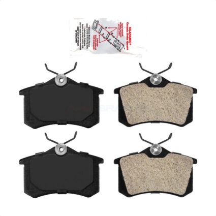 Rear Semi-Metallic Disc Brake Pads NWF-PRM340 For Volkswagen Golf Beetle Audi A4 Quattro Jetta A6 S4