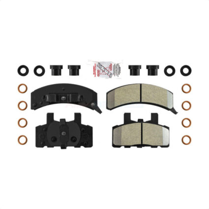 Front Semi-Metallic Disc Brake Pads NWF-PRM369 For Chevrolet GMC K1500 C1500 K2500 Dodge Ram 1500 60