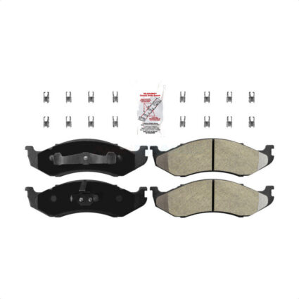 Front Semi-Metallic Disc Brake Pads NWF-PRM477 For Jeep Wrangler Cherokee Grand Comanche Wagoneer TJ