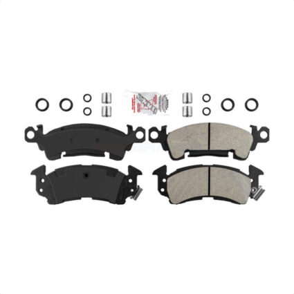 Front Semi-Metallic Disc Brake Pads NWF-PRM52 For Chevrolet GMC Astro C10 Safari C1500 G20 Camaro 88