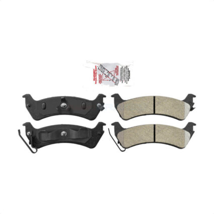 Rear Semi-Metallic Disc Brake Pads NWF-PRM666 For Ford Explorer Sport Trac Jeep Grand Cherokee