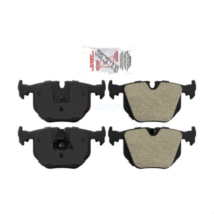 Rear Semi-Metallic Disc Brake Pads NWF-PRM683 For BMW X3 X5 330Ci Z4 M3 330i 330xi M5 Land Rover Z8