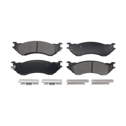 Front Semi-Metallic Disc Brake Pads NWF-PRM702B For Dodge Ram 1500 Durango Van