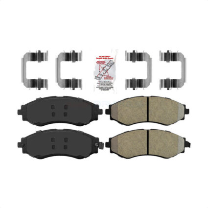 Front Semi-Metallic Disc Brake Pads NWF-PRM797 For Chevrolet Aveo Pontiac Aveo5 Wave Spark G3 Optra