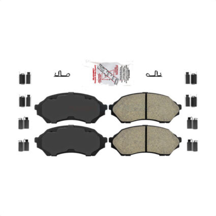 Front Semi-Metallic Disc Brake Pads NWF-PRM798 For Mazda Protege