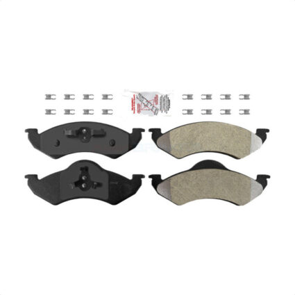 Front Semi-Metallic Disc Brake Pads NWF-PRM820 For 2000-2002 Dodge Dakota Durango