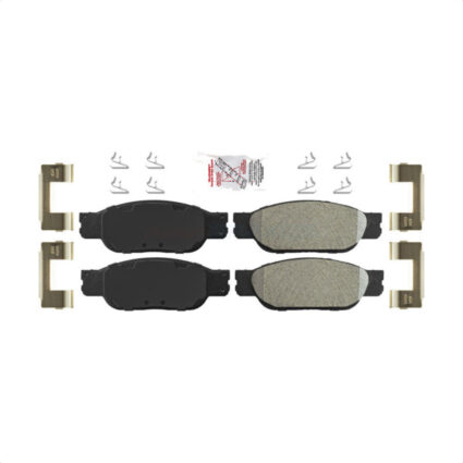 Front Semi-Metallic Disc Brake Pads NWF-PRM849 For Ford Thunderbird Lincoln LS Jaguar S-Type