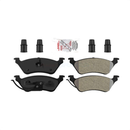 Rear Semi-Metallic Disc Brake Pads NWF-PRM858 For Dodge Grand Caravan Chrysler Town & Country