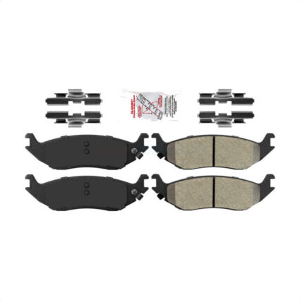 Rear Semi-Metallic Disc Brake Pads NWF-PRM898 For Ram 1500 Classic Dodge Durango Chrysler Aspen Van