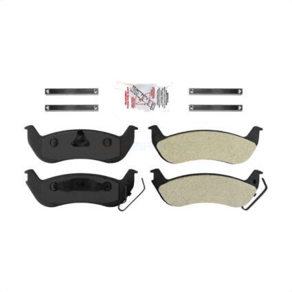 Rear Semi-Metallic Disc Brake Pads NWF-PRM932 For Ford Ranger Crown Victoria Lincoln Town Car Grand