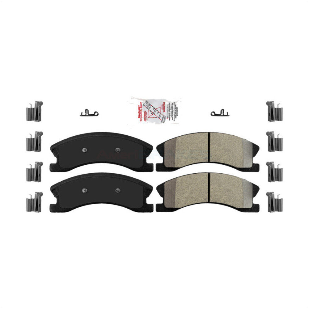 Front Semi-Metallic Disc Brake Pads NWF-PRM945 For Jeep Grand Cherokee
