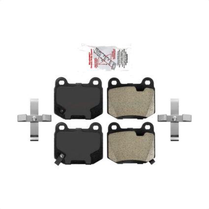 Rear Semi-Metallic Disc Brake Pads NWF-PRM961 For Subaru Impreza Nissan 350Z INFINITI G35 Mitsubishi