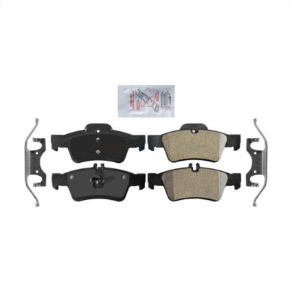 Rear Semi-Metallic Disc Brake Pads NWF-PRM986 For Mercedes-Benz E350 E550 E320 S550 E400 CLS550 E250