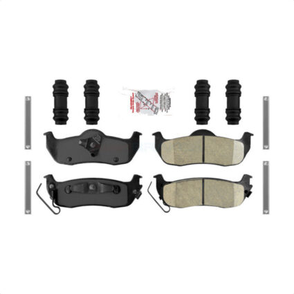 Rear Ceramic Disc Brake Pads NWF-PTC1041 For Jeep Nissan Grand Cherokee TITAN Armada Commander QX56