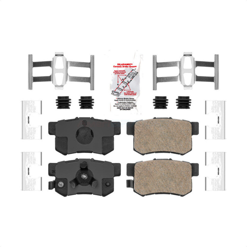 Rear Ceramic Disc Brake Pads NWF-PTC1086 For Honda CR-V Acura RDX Accord Crosstour
