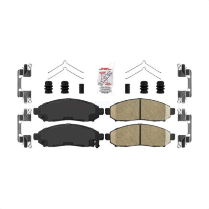 Front Ceramic Disc Brake Pads NWF-PTC1094 For Nissan Frontier NV200 Pathfinder Xterra LEAF Chevrolet