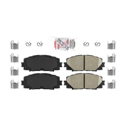 Front Ceramic Disc Brake Pads NWF-PTC1184A For Toyota Yaris Corolla Prius C Prime Lexus CT200h AWD-e