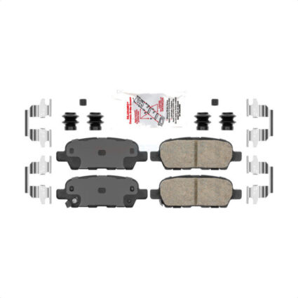 Rear Ceramic Disc Brake Pads NWF-PTC1288 For Nissan Sentra INFINITI Altima G37 G35 FX35 EX35 Q60 M35