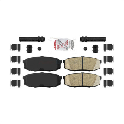 Rear Ceramic Disc Brake Pads NWF-PTC1304 For Toyota Tundra Sequoia Lexus LX570 Land Cruiser