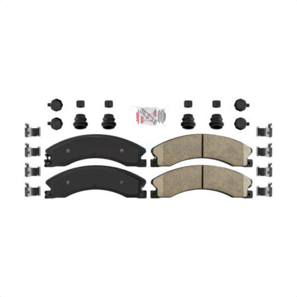 Ceramic Disc Brake Pads NWF-PTC1411 For GMC Chevrolet Sierra 2500 HD Silverado 3500 Savana Express
