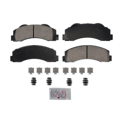 Front Ceramic Disc Brake Pads NWF-PTC1414 For 2010-2017 Ford F-150 Expedition Lincoln Navigator
