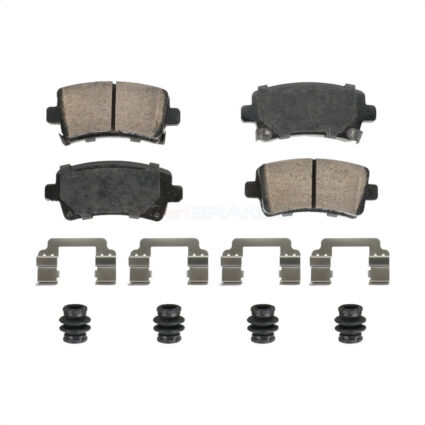 Rear Ceramic Disc Brake Pads NWF-PTC1430 For Chevrolet Buick Malibu Impala LaCrosse Regal Cadillac
