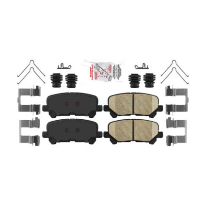Rear Ceramic Disc Brake Pads NWF-PTC1585 For Honda Odyssey Pilot Acura MDX ZDX