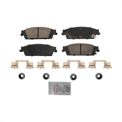 Rear Ceramic Disc Brake Pads NWF-PTC1707 For Chevrolet GMC Silverado 1500 Sierra Tahoe Yukon XL LD