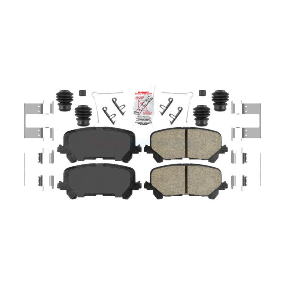Rear Ceramic Disc Brake Pads NWF-PTC1724 For Honda Pilot Ridgeline Acura MDX Passport