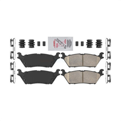 Rear Ceramic Disc Brake Pads NWF-PTC1790 For Ford F-150 Expedition Lincoln Navigator