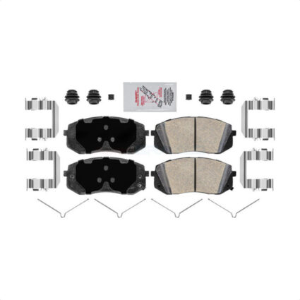 Front Ceramic Disc Brake Pads NWF-PTC1826 For Hyundai Sonata Kona Electric Kia Optima Niro EV