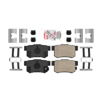 Rear Ceramic Disc Brake Pads NWF-PTC365 For Honda Civic Acura Accord Suzuki CR-V SX4 ILX TL RDX CSX