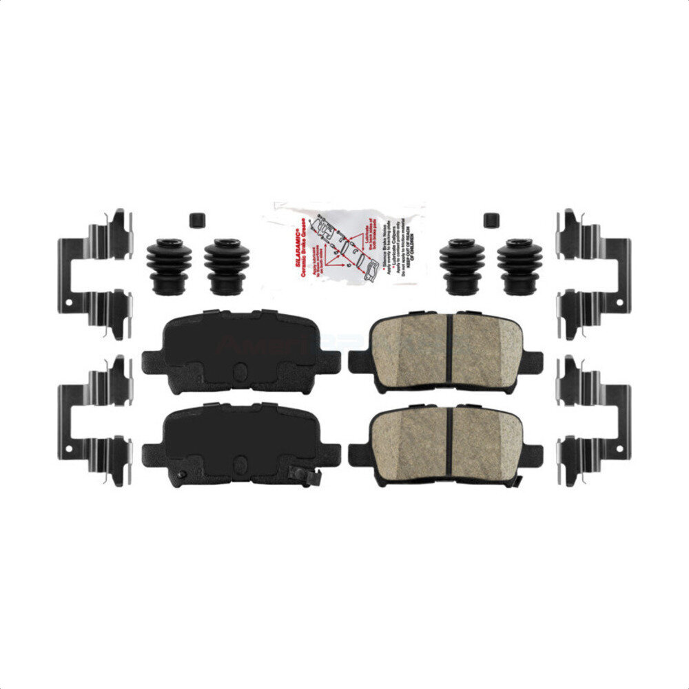 Rear Ceramic Disc Brake Pads NWF-PTC865 For Honda Pilot Acura MDX Odyssey