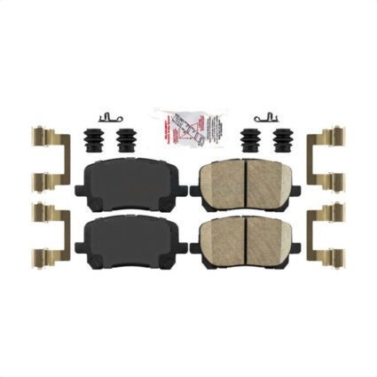 Front Ceramic Disc Brake Pads NWF-PTC923 For 2003-2008 Toyota Corolla Matrix Pontiac Vibe
