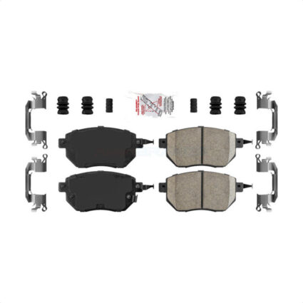 Front Ceramic Disc Brake Pads NWF-PTC969 For Nissan Murano Altima Maxima INFINITI FX35 FX45
