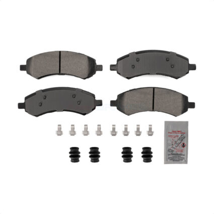 Front Semi-Metallic Disc Brake Pads NWF-PTM1084 For Ram 1500 Classic Dodge Dakota Chrysler Aspen