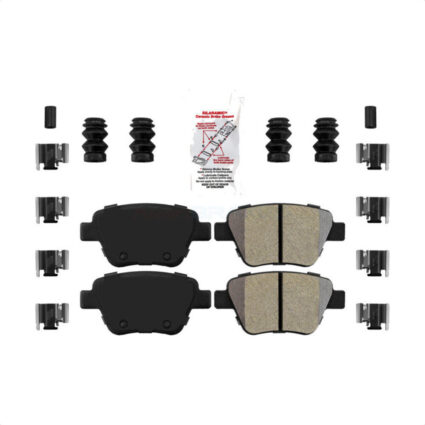 Rear Semi-Metallic Disc Brake Pads NWF-PTM1456 For Volkswagen Jetta Golf Beetle Passat GTI Audi Eos