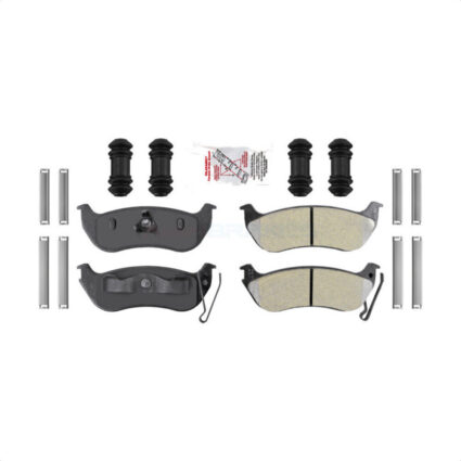 Rear Semi-Metallic Disc Brake Pads NWF-PTM981 For Jeep Liberty Ford Wrangler Explorer Sport Trac TJ