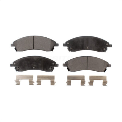 Front Semi-Metallic Disc Brake Pads PPF-D1019 For Cadillac CTS SRX STS Pontiac Bonneville
