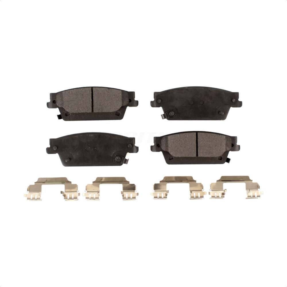 Rear Semi-Metallic Disc Brake Pads PPF-D1020 For Cadillac CTS SRX STS