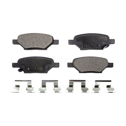Rear Semi-Metallic Disc Brake Pads PPF-D1033 For Chevrolet Malibu Pontiac Cobalt G5 G6 Saturn Ion