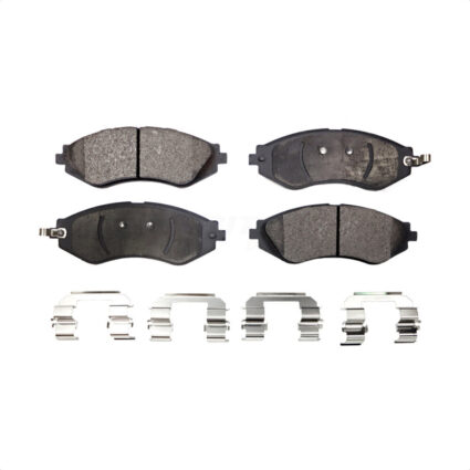 Front Semi-Metallic Disc Brake Pads PPF-D1035 For Chevrolet Aveo Pontiac Aveo5 Wave Spark G3 Optra