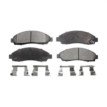 Front Semi-Metallic Disc Brake Pads PPF-D1039 For Chevrolet Colorado GMC Canyon Isuzu i-280 i-350