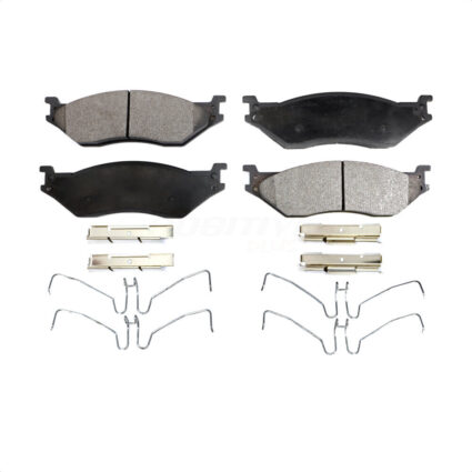 Semi-Metallic Disc Brake Pads PPF-D1066 For Ford F-450 Super Duty F-550 International TerraStar F-53