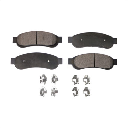 Rear Semi-Metallic Disc Brake Pads PPF-D1067 For Ford F-350 Super Duty
