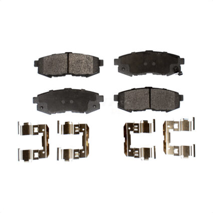 Rear Semi-Metallic Disc Brake Pads PPF-D1073 For 2004-2006 Mazda MPV