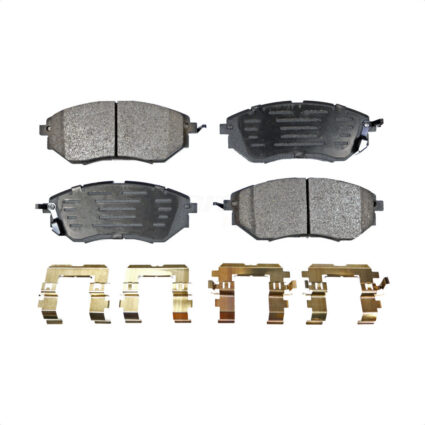 Front Semi-Metallic Disc Brake Pads PPF-D1078 For Subaru Outback Forester Legacy WRX Tribeca B9